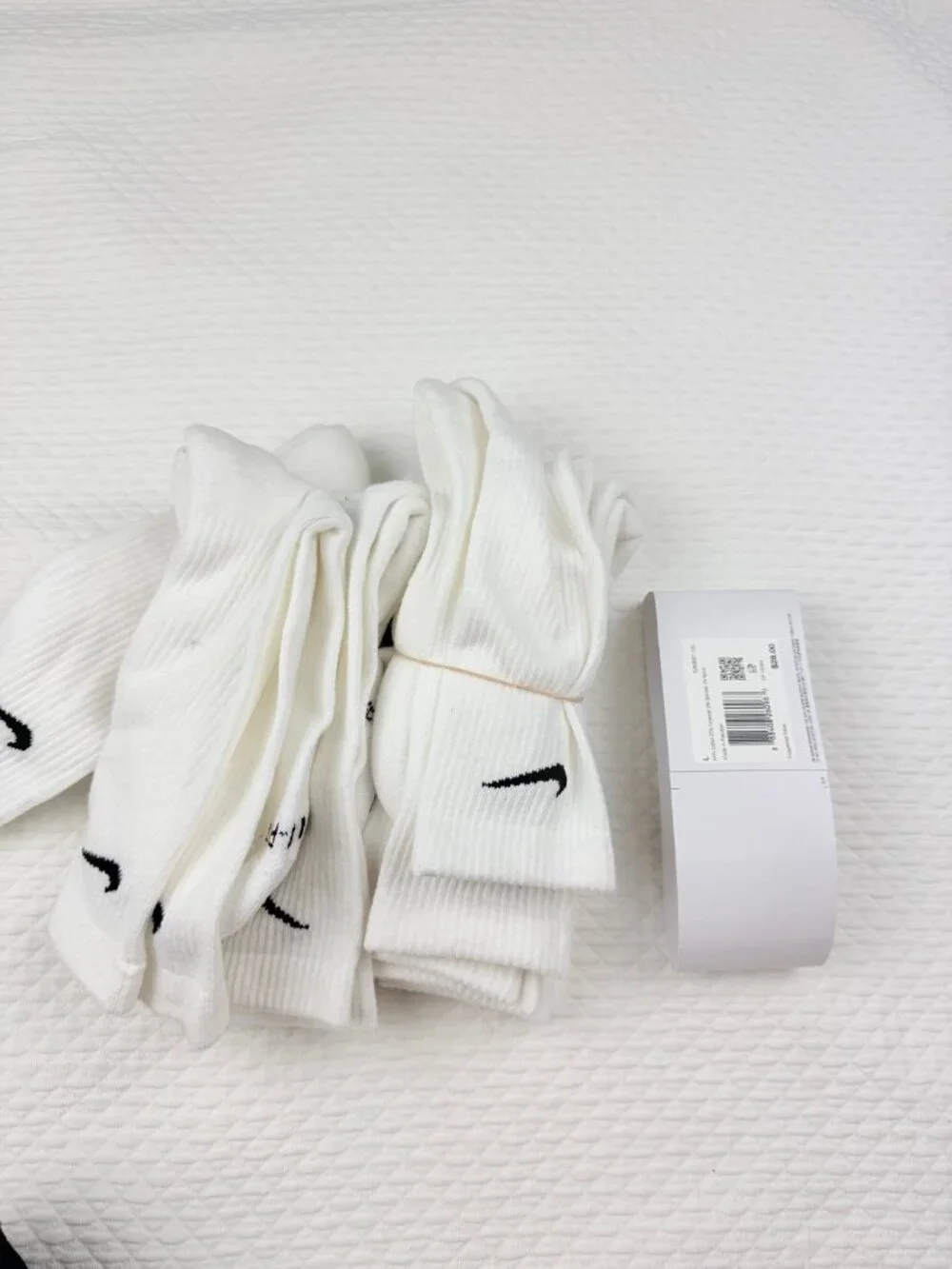 Nike Everyday Plus Dri-FIT Adult Mens L (8-12) Cushioned 6 Pair Crew Socks